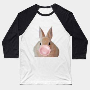 Bubble gum Bunny Baseball T-Shirt